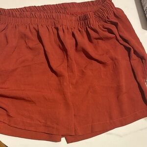 Women's Rust Athletic Shorts